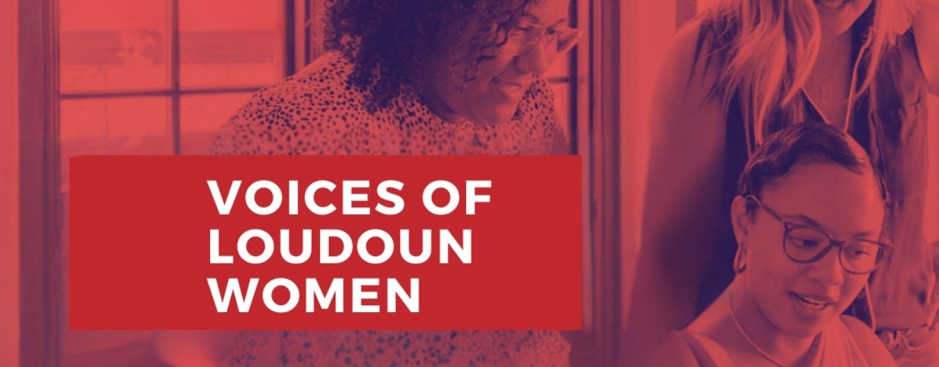 16 – LCWAG LCWAG Reports on Critical Challenges and Invites Women to Free Community Event A post with the text "Voices of Loudoun Women" with an image of the women collaborating.