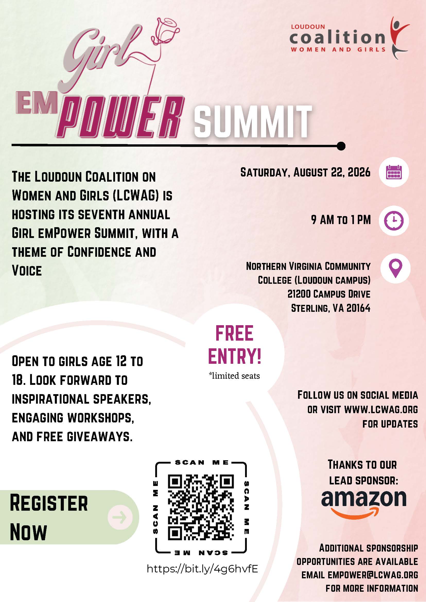 2026 Girl emPower Summit Flyer Image