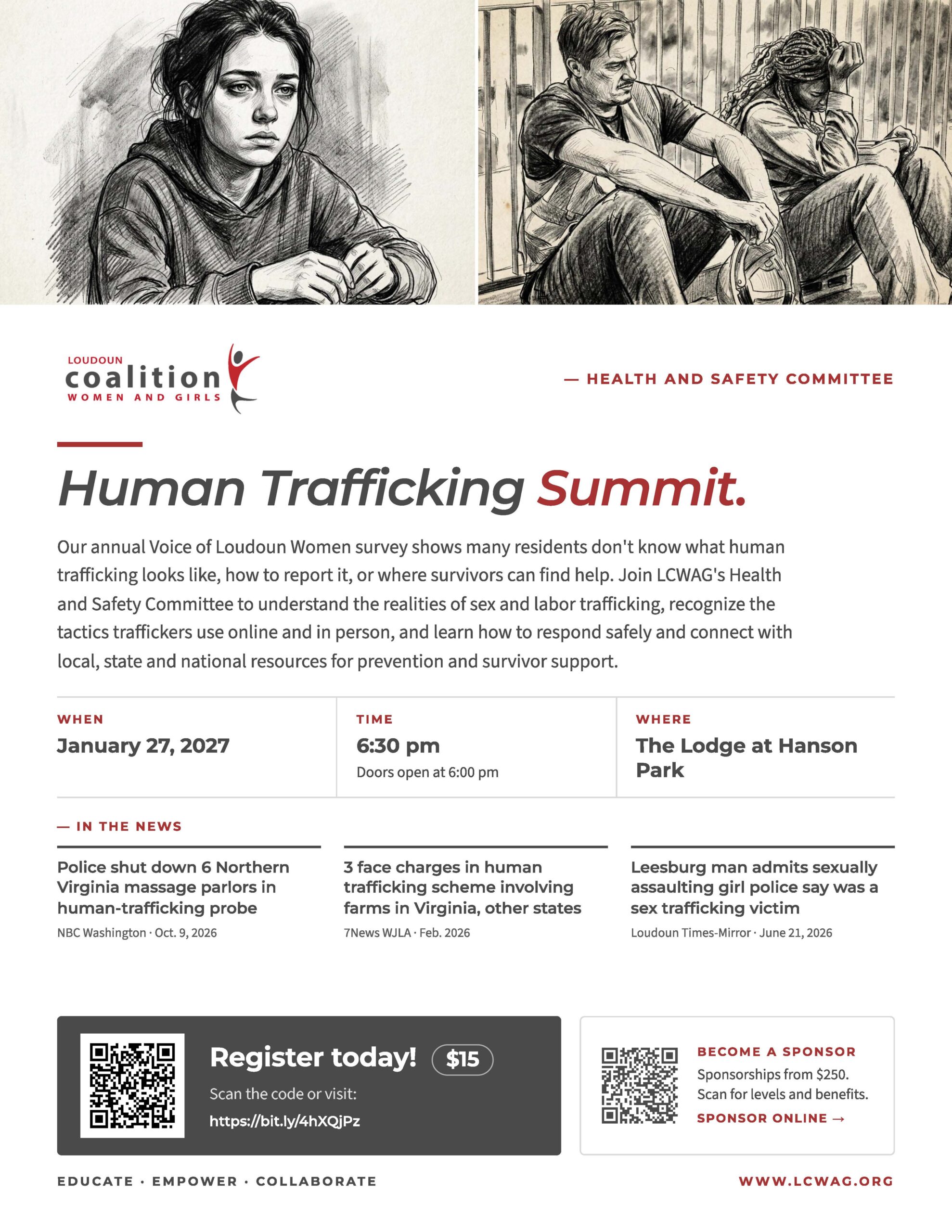 Human Trafficking Summit Flyer